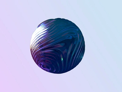 Organic Sphere 3d aftereffects animation app c4d cinema4d design interface ios motion organic ui ux web