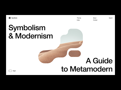 Metamodern – Book branding clean concept design grid helvetica homepage index interface layout minimal modern swiss types typogaphy ui ux web website
