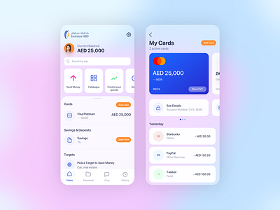 NBD Bank Redesign by Arthur Mineev on Dribbble