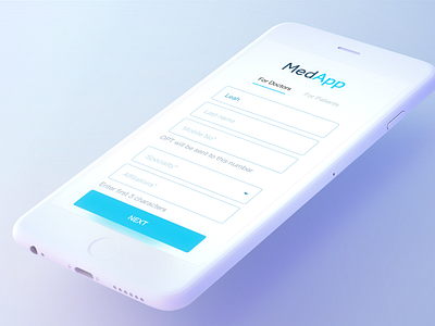 MedApp app doctor med patient
