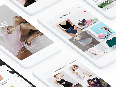 Stylewish app fashion ui ux