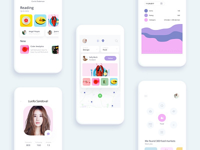 02 Velvet UI Kit Flow flow interface ios ui ux