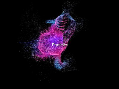 Particles experience 3d 3d animation 3dart abstract aftereffects animation c4d creative design effect gradient graphics interface motion particles render ui ux