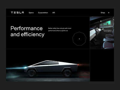 Tesla Cybertruck Concept Animation by Arthur Mineev on Dribbble