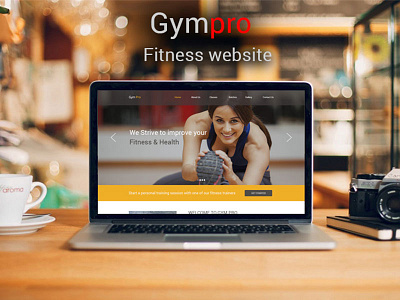 Gympro Fitness adobe design interaction photoshop ui user ux