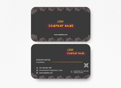 Beauty perlour Business Card design