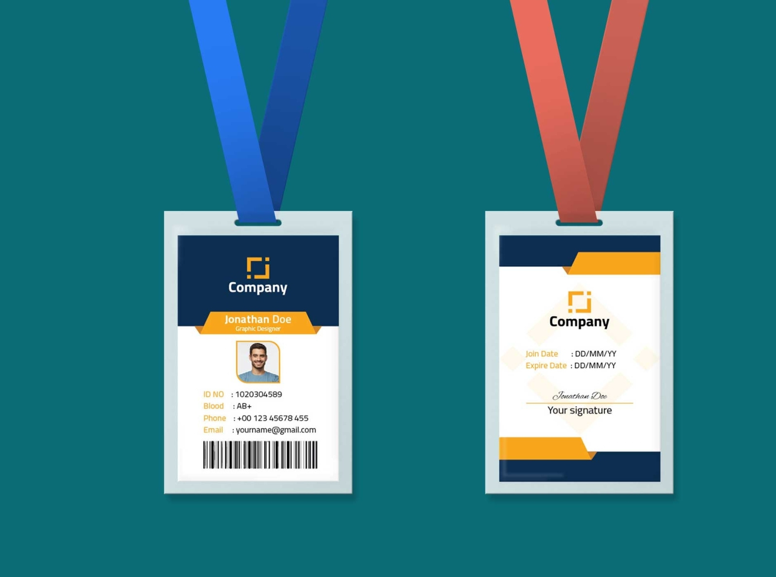 ID Card by Ripon Ahmed on Dribbble