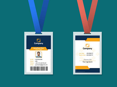 ID Card by Ripon Ahmed on Dribbble