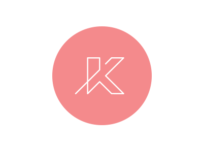 Personal Mark k kt logo monogram