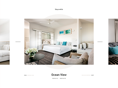 MH WIP 01: Rooms Gallery accomodation clean concept design gallery homepage hotel layout marketing minimal ui web design