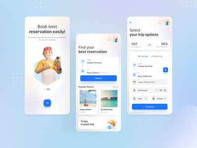 Ship Booking App