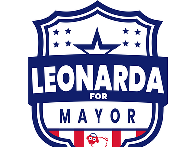 Leonarda for mayor Political Logo Design for Fiverr Client