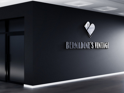 Bernadine Logo Design for a Fiverr Client