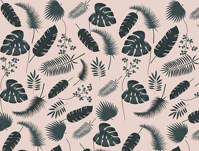 Tropical leaves print print tropical tropical leaves