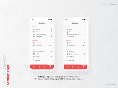 DailyUI - Day007 app dailyuı dailyuıchallenge day007 design ui ux uxdesign uıdesign