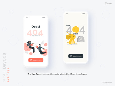 DailyUI - Day008 app dailyuı day008 design errorpage ui ux uxdesign uıdesign