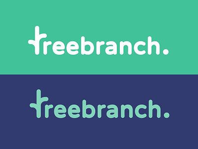 Treebranch. branding logo