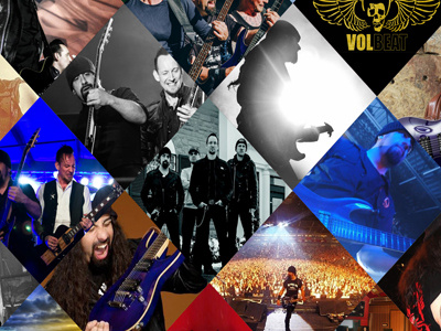Rob Caggiano RockStar Website anthrax diamonds homepage designs javascript jquery musician rockstar volbeat web design website