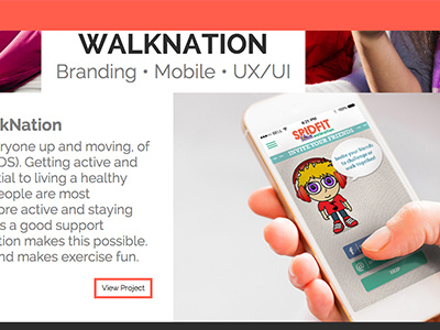 Screen shot for our newly designed website avatar branding characters mobile uiux web design website