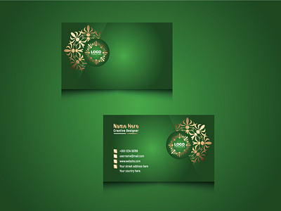 Luxury Business Card Design