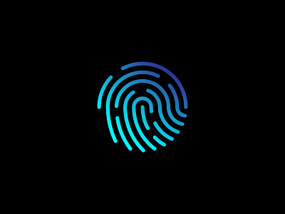 Fingerprint Tech Logo adobe illustrator branding design fingerprint fingerprint logo fiverr graphic design illustration logo logo design logo designer logodesign minimalist logo design photoshop editing photoshop work smjhj design tech tech logo technology logo ui