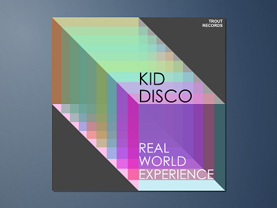 Kid Disco - Real World Experience (Album Cover Concept) album cover design vector
