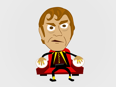 Sticker - Mogambo bollywood character character design chat app illustration sticker