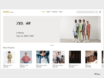 Shopping website