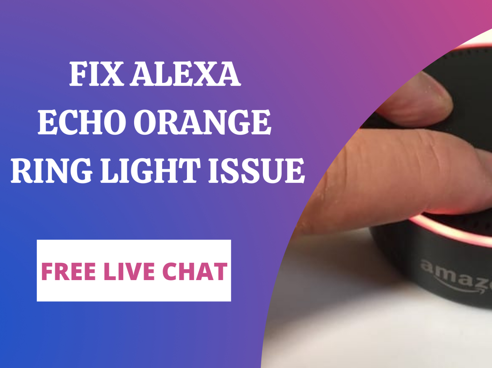 Easy Steps to Fix Alexa Orange Ring Light Issue by Nextgenhome on Dribbble