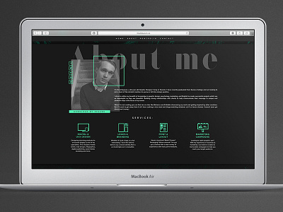 Personal Website branding design logo portfolio responsive typography ui web website