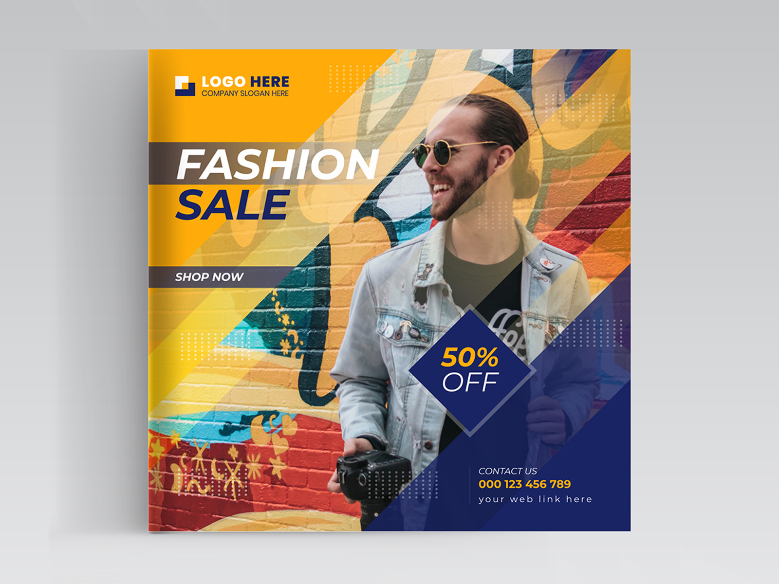Fashion sale social media post templates design by pikartist on Dribbble