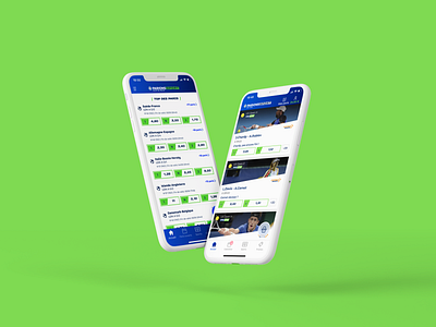 Parions Sport app app design bet branding design icon logo parions sport sport ui ux