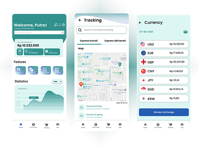 Shipping-Tracking Mobile App application application ui design design ui mobile mobile app shipping shipping app shipping application shipping mobile app shipping mobile application tracking tracking app tracking application tracking mobile app tracking mobile application ui ui design uiux ux