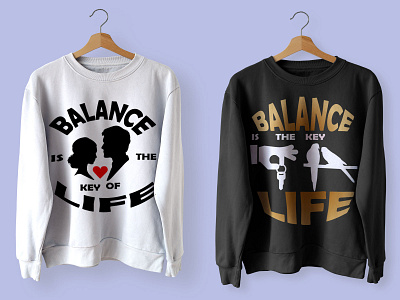 Balance is key of life art branding calligraphy design graphic design illustration illustrator typography vector