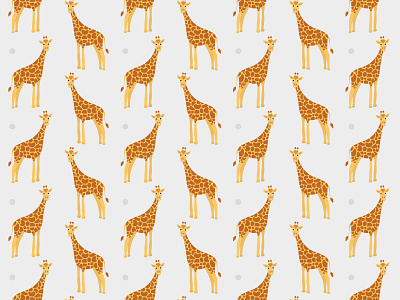 Cute giraffe. Seamless pattern. background design graphic design illustration pattern design small vector