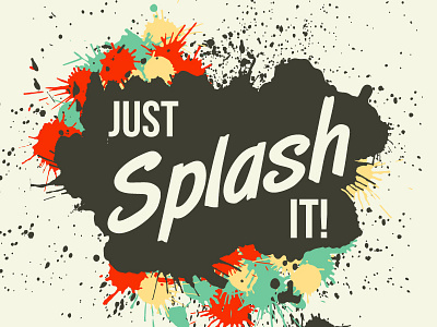 Just Splash It! Grunge vector blots background brushes collection design elements dirty elements grunge hand made ink blob poster design splashes textures