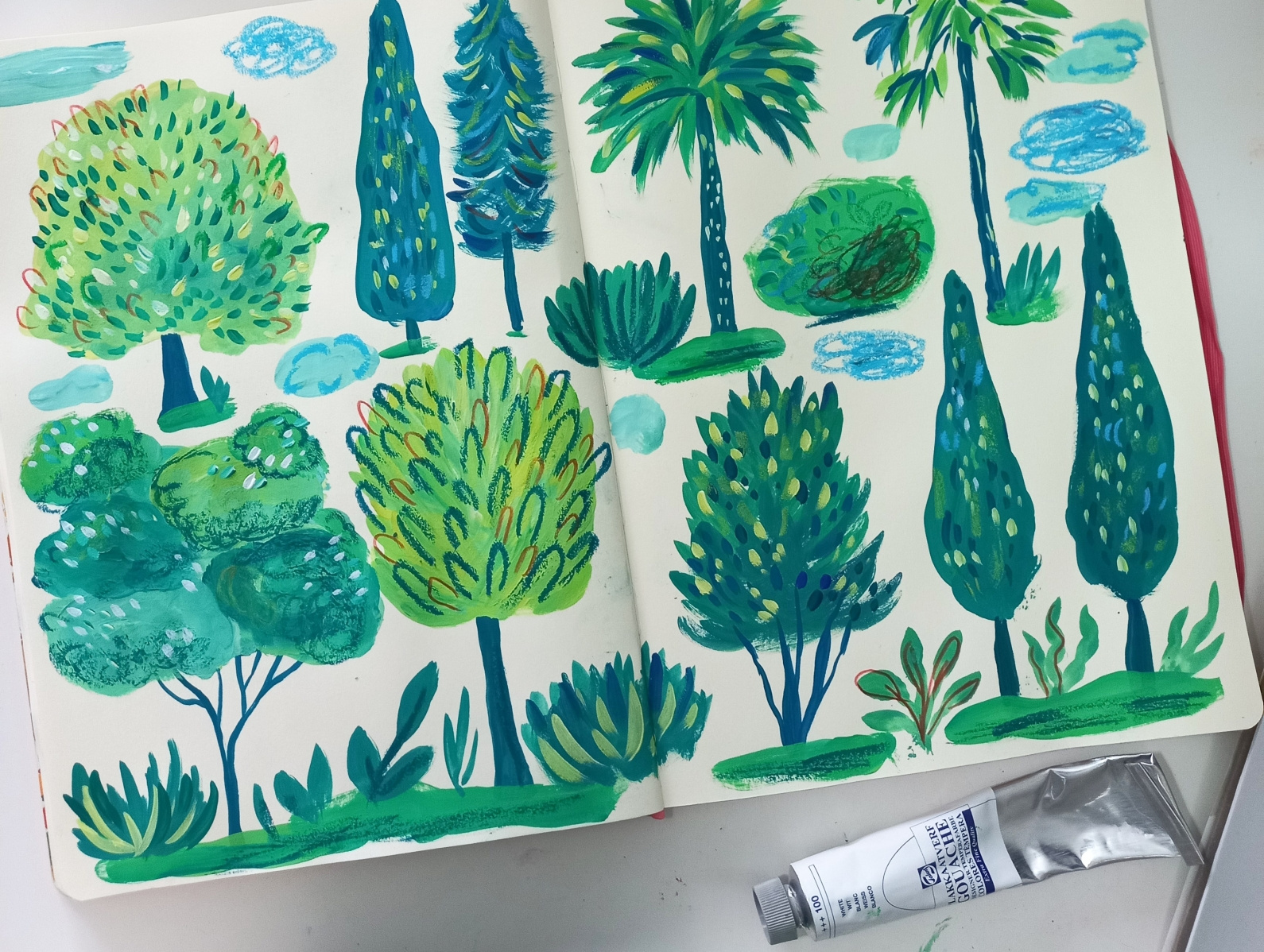 Sketchbook practice by AnnaIvanir on Dribbble