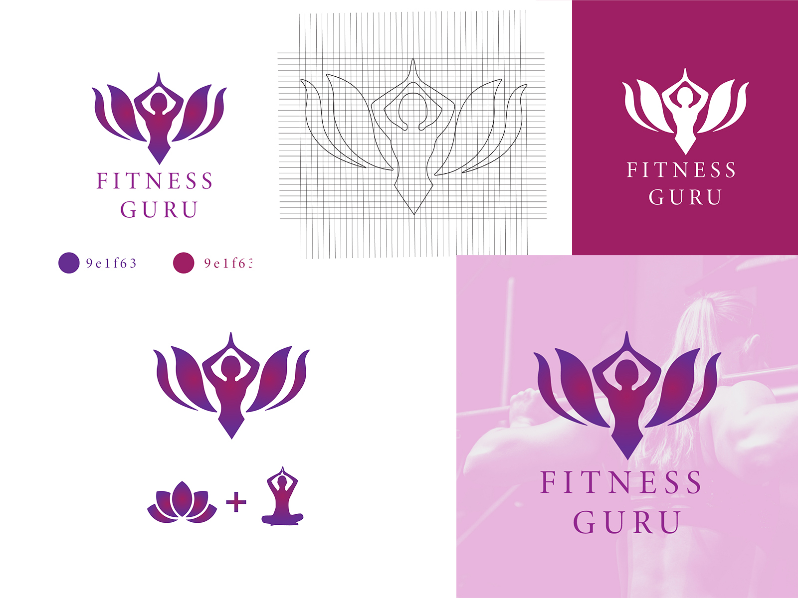 Fitness Guru Brand Identity By Tousif Tahmid On Dribbble