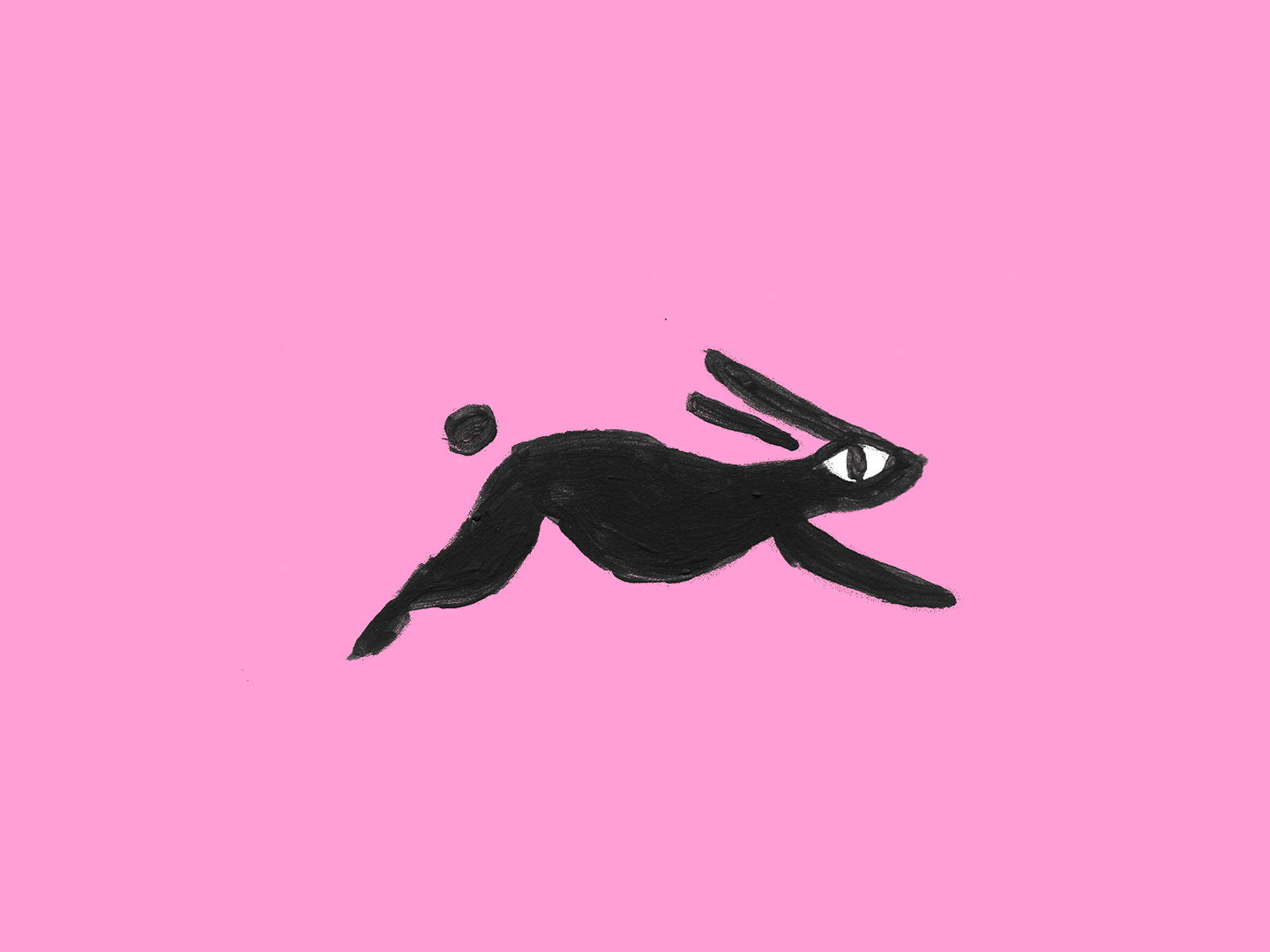 Handpainted Rabbit animation bunny carrot character frame by frame frame to frame gif handcrafted handpainted illustration loop morph rabbit scan texture