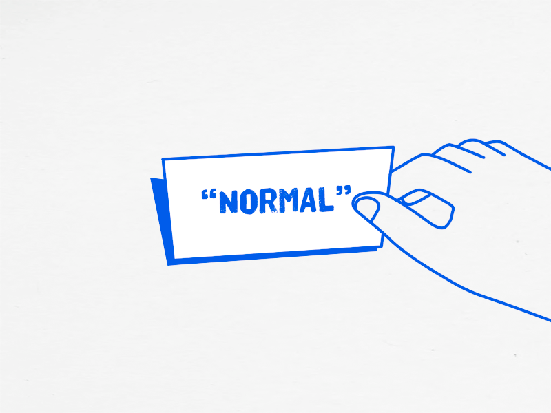 ''Normal'' animation frame by frame hand loop normal paper