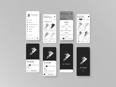 Sport shopping app 3d android app ios mobile online shop product design shopping tabbar ui ux