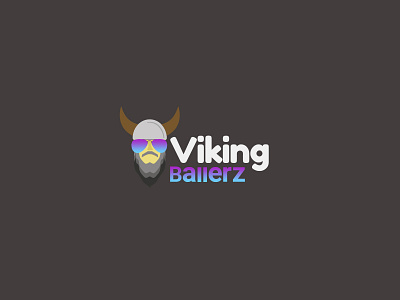 Viking Ballerz brand brand design brand identity branding branding design design flat illustration logo minimal