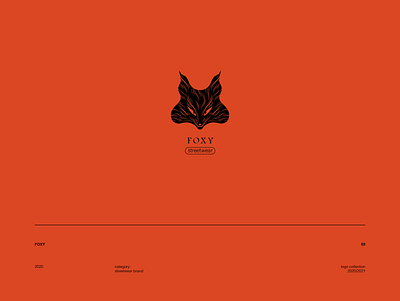 Logotype FOXY branding graphic design logo logofolio marks