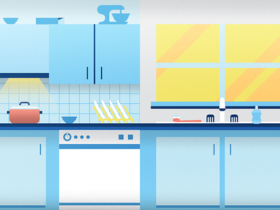 Kitchen Scene Asset animation asset kitchen scene