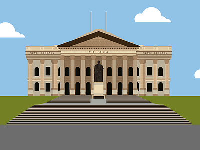 State Library of Victoria Illustration