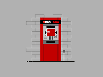 ATM Illustration atm bank machine money