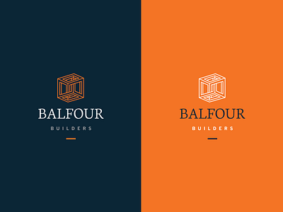 Balfour Builder Logo Design