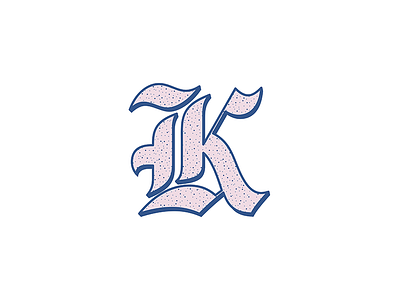 K for Køben badge design designer illustration k køben køllective monogram