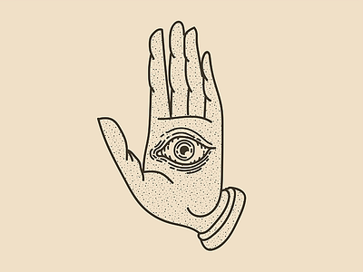 Eye Five eye hands illustration koben tattoo tshirts