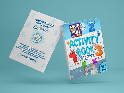 Book Cover Design (Children's Activity Book) activity book amazon kdp amazon kindle book cover book cover design children children book childrens book design kdp kdp cover kids kids book kids books math